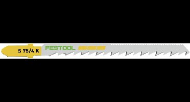 Festool 204265 S 75/4 K/5 Decoupeerzaagblad - Hout - 75mm (5st)