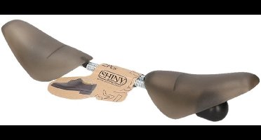 Storage Solutions schoenspanners - 6x stuks - grijs - metalen veer - kunststof - maat 37 tot 48