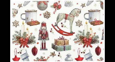 Unique Living - Placemat Lucia - 43,5x28,5cm - Multikleur