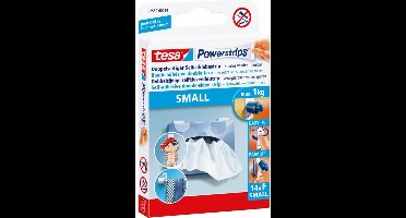 Tesa 'Powerstrips Small' wit