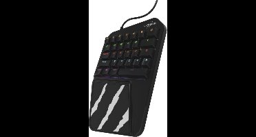 URage Mobiel Gaming-toetsenbord Exodus 410 One-Handed