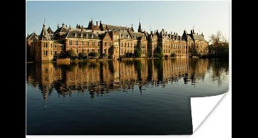 De overheidsgebouwen in het Nederlandse Den Haag Poster 30x20 cm - klein - Foto print op Poster (wanddecoratie woonkamer / slaapkamer)