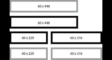 FRANKEN magnetische zak voor koppen, A3 / A4, grijs