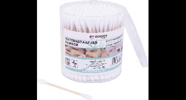 Benson Bamboe wattenstaafjes - biologisch afbreekbaar - 200 stuks - 7,5 cm