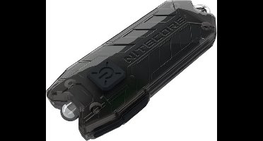 NiteCore Tube 2.0, schwarz Zaklamp werkt op een accu 55 lm 10 g
