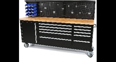 HBM machines Gereedschapswagen / Werkbank - XXL - 230 cm