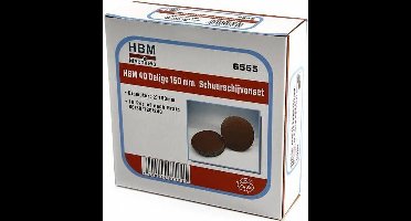 HBM 40 Delige 150 mm Zelf klevende Schuurschijvenset