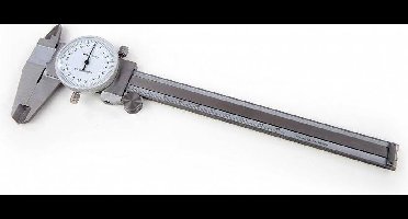 150 mm RVS Klokschuifmaat Aflezing  0,02 mm