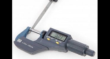 HBM 0 - 25mm digitale buiten micrometer spatwaterdicht