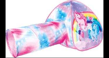 Bino Speeltent Unicorn Meisjes 160 X 95 Cm Polyester Paars