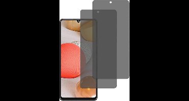 Galaxy A42 5G Privacy Glass - Screenprotector Geschikt voor Samsung Galaxy A42 anti spy screenprotector - 2 pack