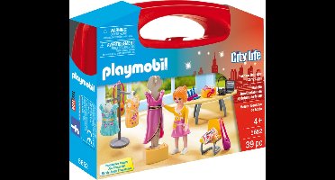 PLAYMOBIL City Life  Fashion Boutique Carry Case - 5652