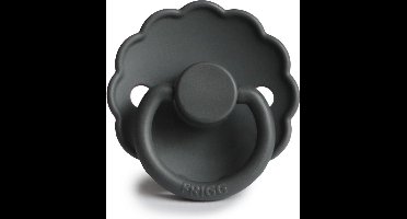 Frigg fopspeen - maat 1 0-6 maanden - 1 stuk - daisy - graphite