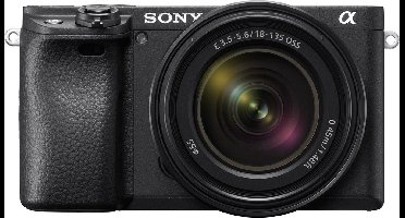 Sony α ILCE-6400AM 1/1.6" MILC 24,2 MP CMOS 6000 x 4000 Pixels Zwart