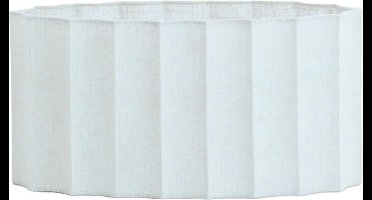 Light & Living Lampenkap ovaal Disli - Wit - 38x17.5x19cm - Modern
