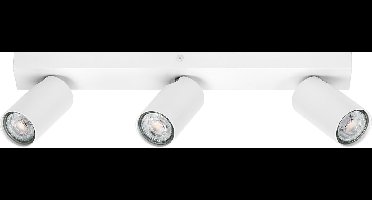LEDVANCE LED SPOT OCTAGON 3 x 3,4W, GU10, 690lm, wit, 2.700K kleurtemperatuur, warm witte lichtkleur, tijdloos ontwerp, vervangbare ledlamp, ideaal voor interieurs, CRI 90, verstelbare koppen