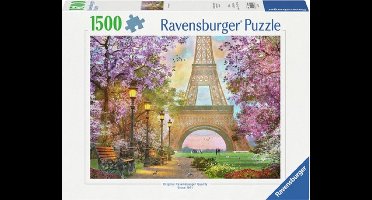 Ravensburger puzzel Parijs liefde - 1500 stukjes legpuzzel.
