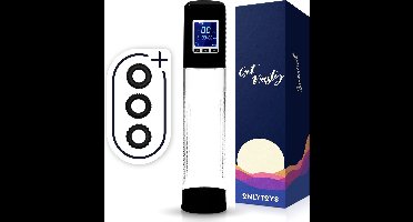 ONLYTOYS® Summit - Penispomp Elektrisch - Premium Sex Toys voor Mannen - Automatische Pomp met Penisring - Met Cockring Set - Penis Vergroter XXL - Penispompen Extender