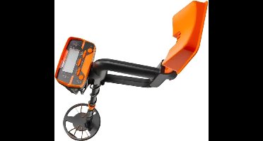 Vevor - Metaaldetector - Metaalzoekapparaat voor professionals - Hoge nauwkeurigheid - Gevoelig LCD-scherm - Waterdicht - Zwart en oranje