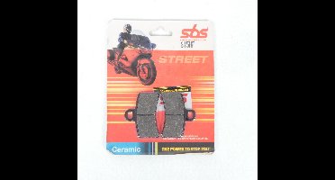 Plaquette de frein AV et AR SBS pour Moto Gas gas 50 EC BOY 2000 à 2007 815HF