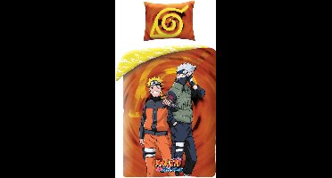 Naruto Dekbedovertrek 140 x 200 cm Katoen 70 x 90 cm