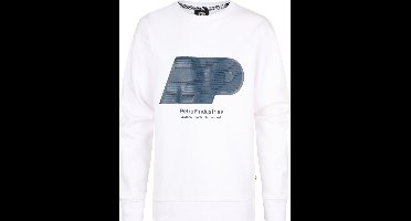 Petrol Industries - Jongens Artwork Sweater Harborview - Wit - Maat 104
