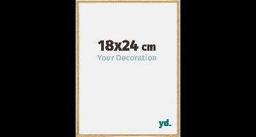 Your Decoration - Fotolijst 18x24 cm - Kunststof - Beuken Licht - Annecy