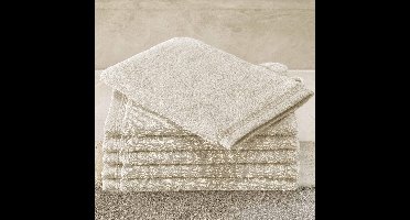 De Witte Lietaer Washandjes Contessa, Sand - 16 x 21 cm - 6 stuks - Katoen