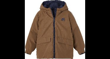 Vertbaudet Omkeerbare jongensparka met capuchon