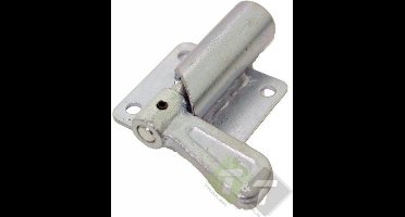 Trekgrendel met plaat links, lengte uitstekende pen 13.5mm, dikte 10mm