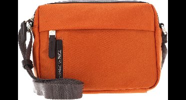 MANDARINA DUCK Schoudertas Hunter Crossover Marmalade & Black Oranje