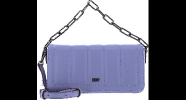 DKNY Leren Schoudertas Handtas Loie Clutch Lavender Paars