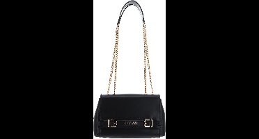 GUESS Schoudertas Sestri Logo Convertible Crossbody Flap Black Zwart