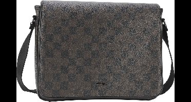 JOOP! Schoudertas Cortina Piazza Nevio Messenger Seal Brown Donkerbruin