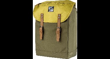 NITRO Vrije tijd rugzak Rugzak met laptopvak Urban Collection Venice Backpack 28L Golden Mud Groene Geel