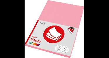 Kopieerpapier Quantore Colour A4 120gr roze 100 vel | 10 stuks