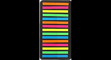 *** Sticky Notes div kleuren - Optimaliseer je organisatie met Heble® - Index tabs met 300 stuks en 5 kleuren sticky notes - van Heble® ***