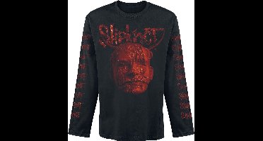 Slipknot Bloody Head Heren Shirt met lange mouwen - zwart - XL