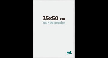 Your Decoration - Fotolijst 35x50 cm - Kunststof - Wit Hoogglans - Annecy