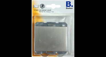 BERKER K5 RVS - Wisselschakelaar - Inbouw