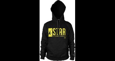 DC Comics The Flash Hoodie/trui -XL- Star Laboratories Zwart