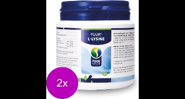 Puur Natuur L-Lysine - Voedingssupplement - Weerstand - 2 x 50 g
