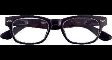 I Need You - The Frame Company Contactlenzen Leesbril WOODY zwart +2.50 dpt