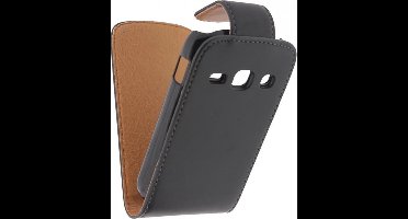 Xccess Leather Flip Case Samsung Galaxy Fame S6810 Black