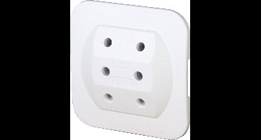 Doorvoerstekker - 3 contacten