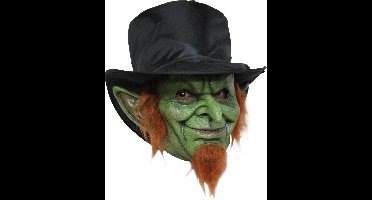 "Masker van een boosaardige leprechaun voor volwassenen Halloween - Verkleedmasker - One size"