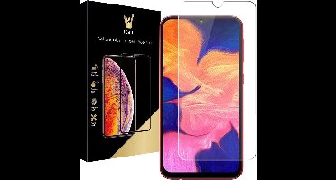 Screenprotector geschikt voor Samsung A10 - Glas Screen Protector