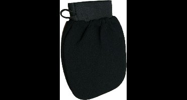 Hiden - Scrub handschoen - Washandje - Scrub Gezicht - Scrub Lichaam - Hamam - Douche Handschoen - Zwart