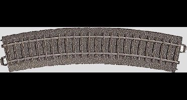 H0 Märklin C-rails (met ballastbed) 24224 Gebogen rails 6 stuk(s)