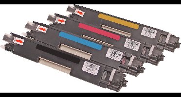 Set 4x ABC huismerk toner geschikt voor Canon 729 729K 729C 729M 729Y voor I-Sensys LBP-7010 LBP-7010c LBP-7018 LBP-7018c